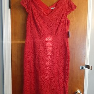 Red dress
